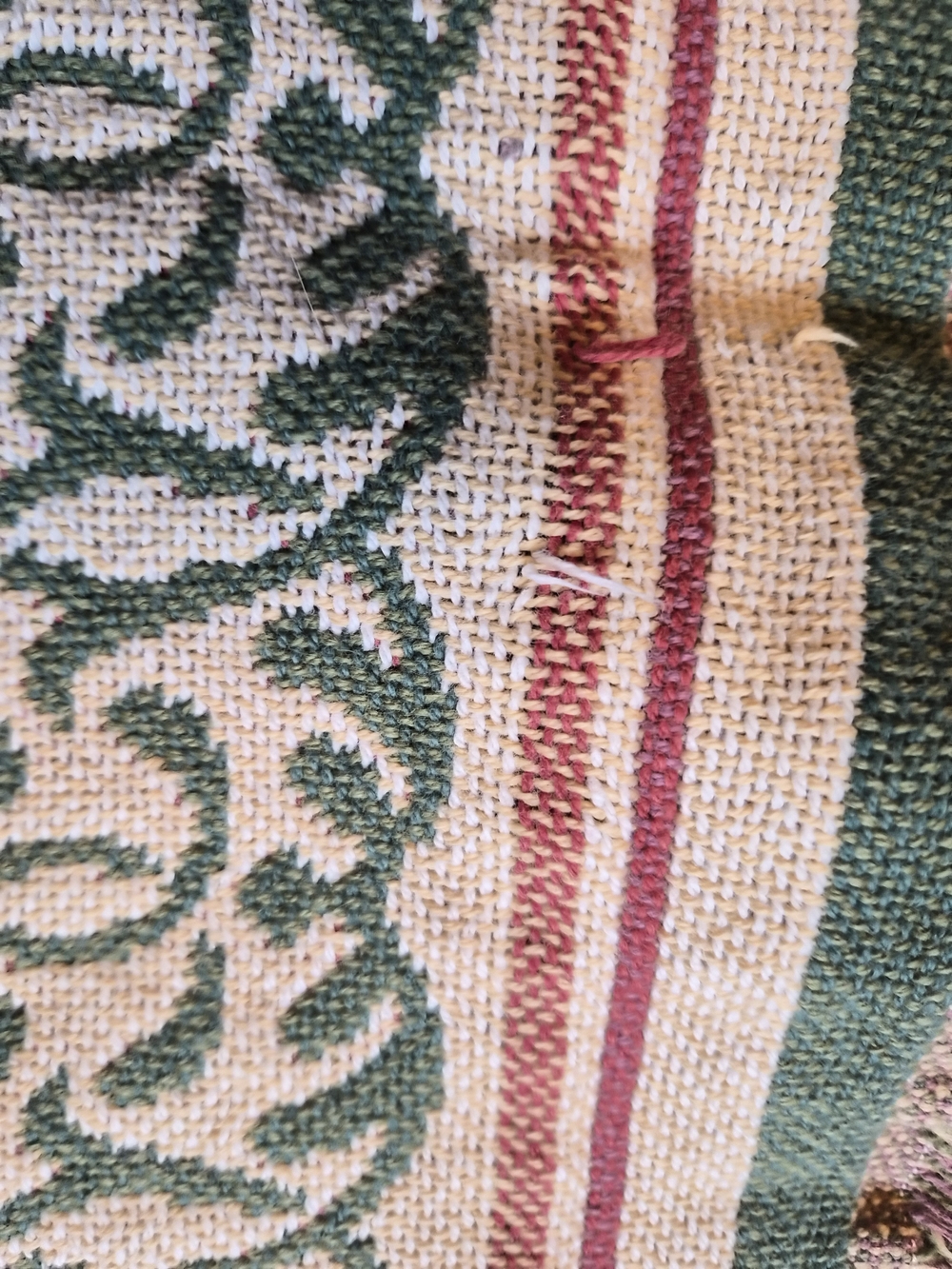 Vintage Goodwin Weavers 100% Cotton - Picture 4 of 5